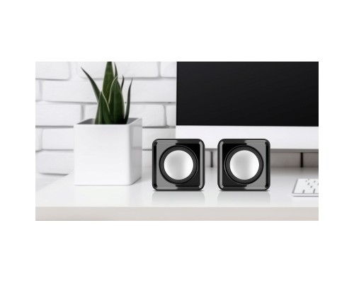 Акустична система REAL-EL S-10 USB Black (EL121100020)