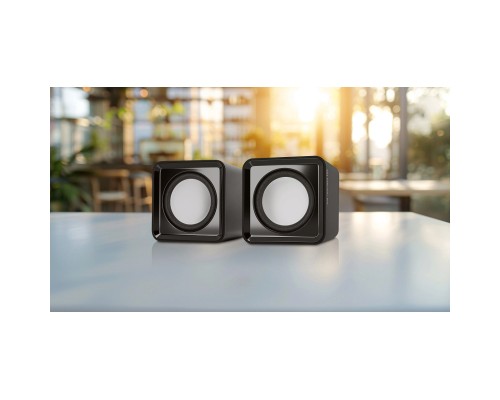 Акустична система REAL-EL S-10 USB Black (EL121100020)