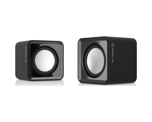 Акустична система REAL-EL S-10 USB Black (EL121100020)
