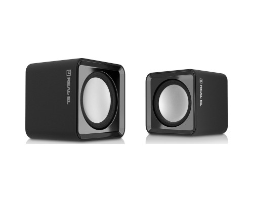Акустична система REAL-EL S-10 USB Black (EL121100020)