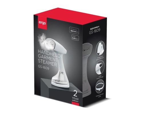 Відпарювач для одягу Ergo GS-1609