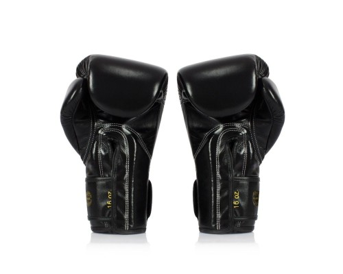 Боксерські рукавички Fairtex BGVG1 Black 16 унцій (бинти в комплекті) (BGVG1_16oz_Black)
