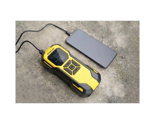 Автомобільний компресор Stanley 2in1, 10 Бар, 14,2 л/хв., powerbank 6000 mAh (SXIF0101)