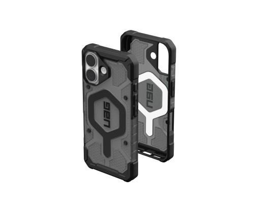Чохол до мобільного телефона UAG iPhone 17 Pathfinder Clear MagSafe Ash/Black (114553113140)