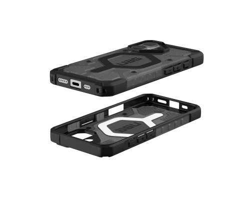 Чохол до мобільного телефона UAG iPhone 17 Pathfinder Clear MagSafe Ash/Black (114553113140)
