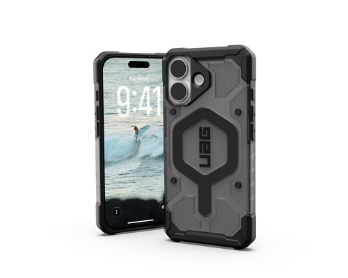 Чохол до мобільного телефона UAG iPhone 17 Pathfinder Clear MagSafe Ash/Black (114553113140)