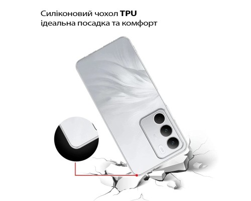 Чохол до мобільного телефона BeCover Silicone Realme C71 Transparent (713780)