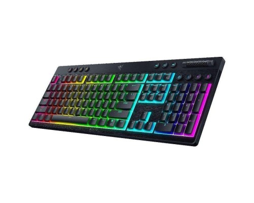 Клавіатура Razer BlackWidow V4 Low-Profile Wireless/Bluetooth/USB Orange switch UA Black (RZ03-05270800-R3M1)