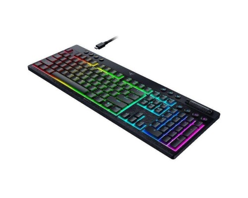 Клавіатура Razer BlackWidow V4 Low-Profile Wireless/Bluetooth/USB Orange switch UA Black (RZ03-05270800-R3M1)