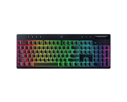 Клавіатура Razer BlackWidow V4 Low-Profile Wireless/Bluetooth/USB Orange switch UA Black (RZ03-05270800-R3M1)