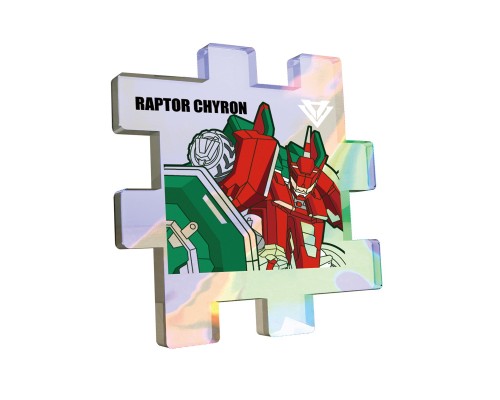 Конструктор Dinoster Робот - Раптор Хайрон (EU580881A-3)