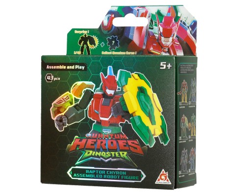 Конструктор Dinoster Робот - Раптор Хайрон (EU580881A-3)