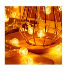 Гірлянда Voltronic Кульки прозорі, 80 шт, 10 м., прозора, 220V (GarlBall-10mTr)