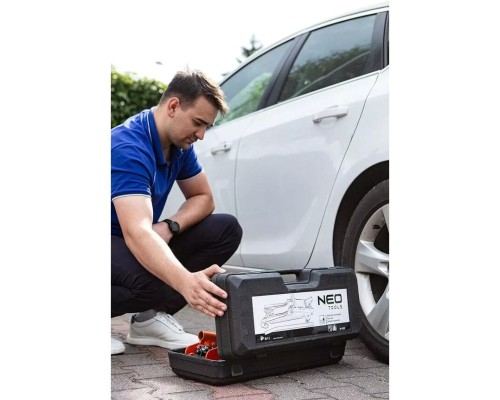 Домкрат Neo Tools гідравлічний, підкатний, 2.5т, 85-385мм (11-733)