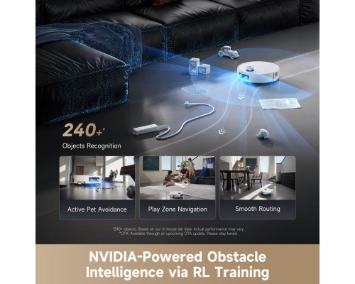 Пилосос Dreame Aqua 10 Ultra Roller Complete White (RLH71DE-1-wh)