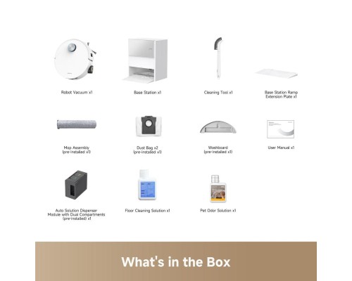 Пилосос Dreame Aqua 10 Ultra Roller Complete White (RLH71DE-1-wh)