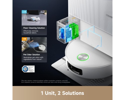 Пилосос Dreame Aqua 10 Ultra Roller Complete White (RLH71DE-1-wh)