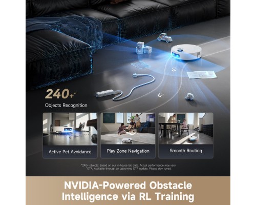 Пилосос Dreame Aqua 10 Ultra Roller Complete White (RLH71DE-1-wh)