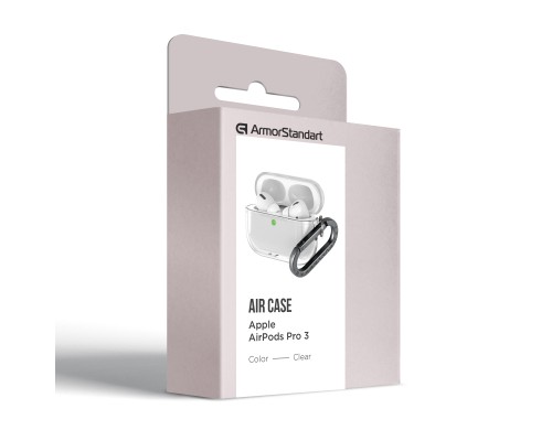 Чохол для навушників Armorstandart Air для Apple Airpods Pro 3 Clear (ARM88268) (ARM88268)