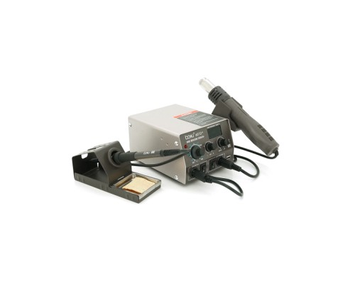 Паяльна станція Bakku BK-601D+ цифрова індикація, фен, паяльник (BK-601D+)