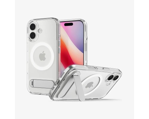 Чохол до мобільного телефона Spigen Ultra Hybrid S MagFit iPhone 17 Clear White (ACS09981)