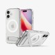 Чохол до мобільного телефона Spigen Ultra Hybrid S MagFit iPhone 17 Clear White (ACS09981)
