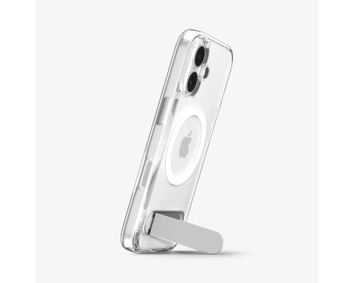 Чохол до мобільного телефона Spigen Ultra Hybrid S MagFit iPhone 17 Clear White (ACS09981)