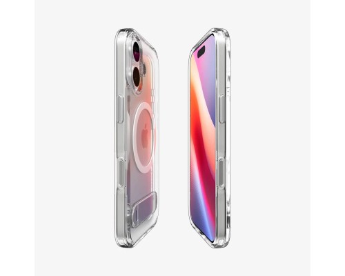 Чохол до мобільного телефона Spigen Ultra Hybrid S MagFit iPhone 17 Clear White (ACS09981)