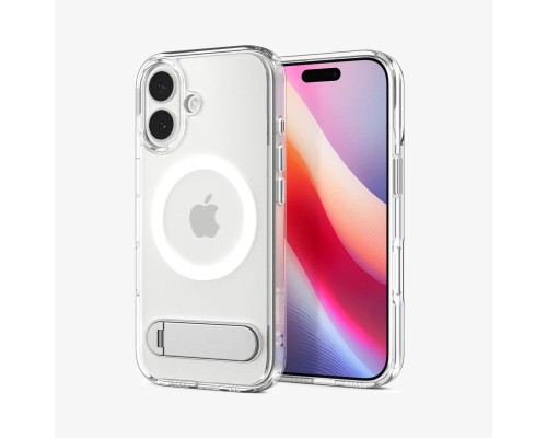 Чохол до мобільного телефона Spigen Ultra Hybrid S MagFit iPhone 17 Clear White (ACS09981)