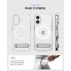 Чохол до мобільного телефона Spigen Ultra Hybrid S MagFit iPhone 17 Clear White (ACS09981)