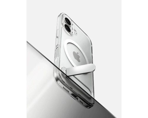 Чохол до мобільного телефона Spigen Ultra Hybrid S MagFit iPhone 17 Clear White (ACS09981)