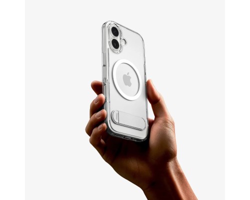 Чохол до мобільного телефона Spigen Ultra Hybrid S MagFit iPhone 17 Clear White (ACS09981)