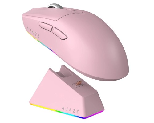 Мишка Ajazz AJ139 V2 MC Wireless/Bluetooth/USB Pink (AJ139-V2-MC-Pink)