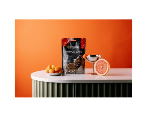 Ласощі для собак Savory Bars With Salmon 100 г (4820261921106)