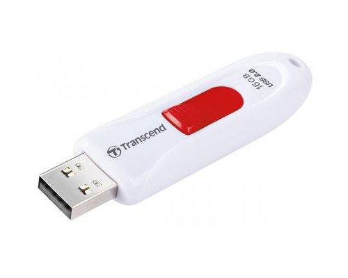 USB флеш накопичувач Transcend 16GB JetFlash 590 White USB 2.0 (TS16GJF590W)