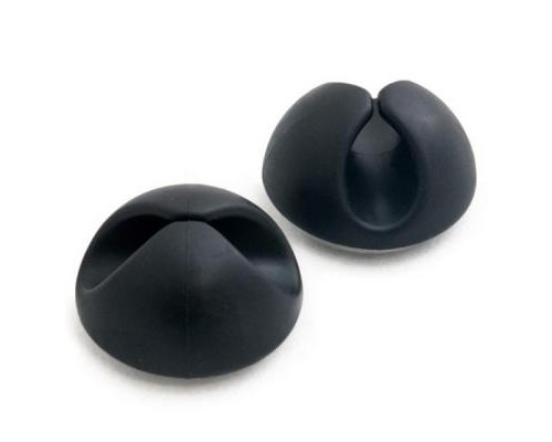 Тримач для кабелю Extradigital Cable Clips, black * 6 (KBC1663) Тримач для кабелю Extradigital Cable Clips, black * 6 (KBC1663)