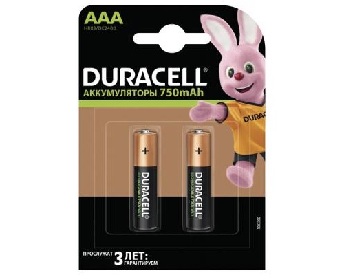 Акумулятор Duracell AAA HR03 750mAh * 2 (5000394038769 / 81472315)