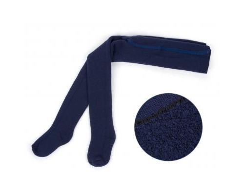Колготки дитячі Bibaby махрові однотонні (68094-86-blue)