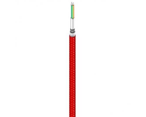 Дата кабель USB 2.0 AM to Type-C 1.0m Braide red Xiaomi (435419)