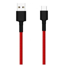 Дата кабель USB 2.0 AM to Type-C 1.0m Braide red Xiaomi (435419)