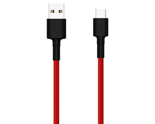 Дата кабель USB 2.0 AM to Type-C 1.0m Braide red Xiaomi (435419)