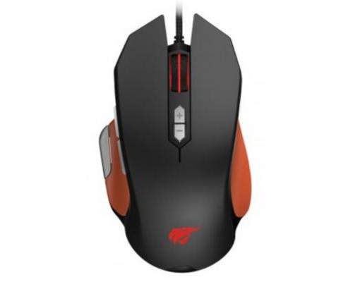 Мишка Havit HV-MS762 Gaming USB Black/Orange (HV-MS762 Black/Orange)