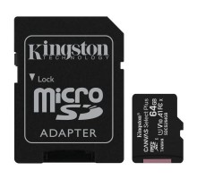 Карта пам'яті Kingston 64GB micSDXC class 10 A1 Canvas Select Plus (SDCS2/64GB) 