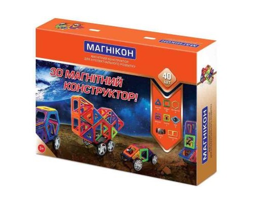 Конструктор Магнікон 40 деталей (MK-40)
