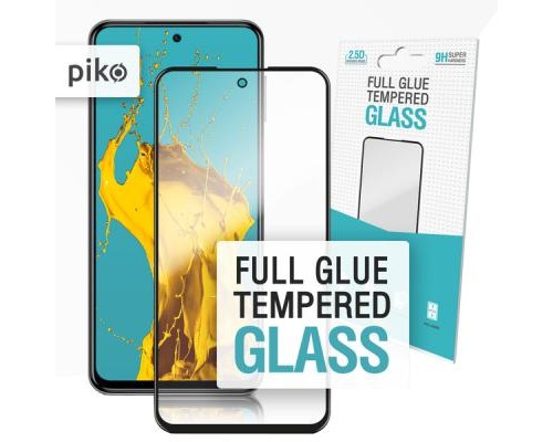 Скло захисне Piko Full Glue Xiaomi Redmi Note 9 Pro black (1283126501883)