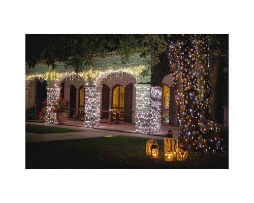 Гірлянда Twinkly Smart LED Strings RGB 600, BT+WiFi, Gen II, IP44 кабель чорн (TWS600STP-BEU)