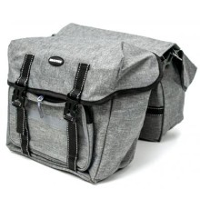 Велосумка на багажник Bravvos F-091-2 35x28x14 cm Grey (BIB-030)