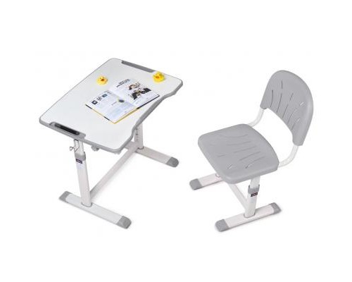 Парта зі стільцем FunDesk Olea Grey (516043)