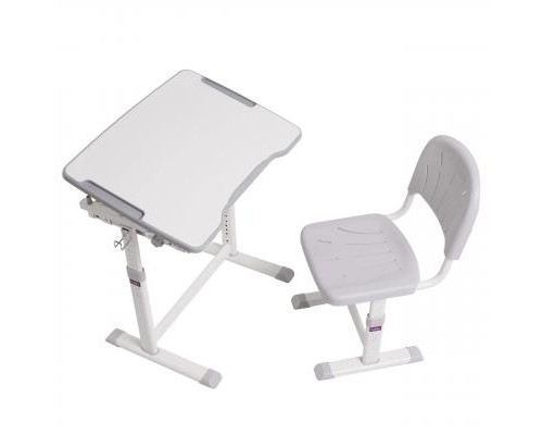 Парта зі стільцем FunDesk Olea Grey (516043)