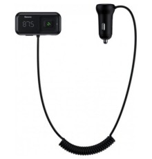 FM модулятор Baseus T typed S-16 MP3 Black (CCTM-E01)